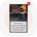 Сигареты Sobranie Black KS Турбофильтр(Собрание Чёрное Кинг Сайз) — купить украинские сигареты дёшево и оптом, Duty Free