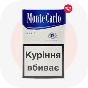 Сигареты Monte Carlo Blue KS (Монте Карло Синий Кинг Сайз) — купить украинские сигареты дёшево и оптом, Duty Free