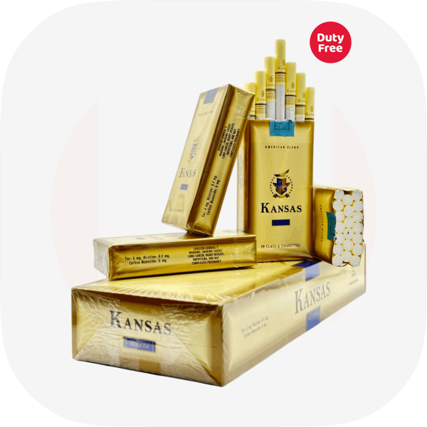 Сигареты Kansas Blue KS (Канзас Синий Кинг Сайз) — купить украинские сигареты дёшево и оптом, Duty Free — изображение 2