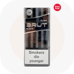 Сигарети Brut Demi Compact Black (Брют Демі Компакт Чорний) — купити українські сигарети дешево та оптом, Duty Free