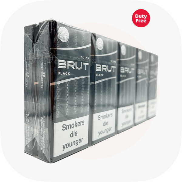 Сигареты Brut Demi Compact Black (Брют Деми Компакт Чёрный) — купить украинские сигареты дёшево и оптом, Duty Free — изображение 2