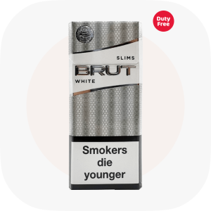 Сигареты Brut Demi Compact White (Брют Деми Компакт Белый) — купить украинские сигареты дёшево и оптом, Duty Free