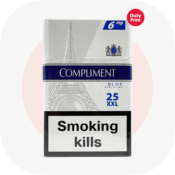 Сигареты Compliment Demi Compact 25 (Комплимент Деми Компакт 25-ка) — купить украинские сигареты дёшево и оптом, Duty Free