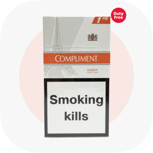 Сигареты Compliment Super Slims Yellow SS (Комплимент Суперслимс Жёлтый) — купить украинские сигареты дёшево и оптом, Duty Free