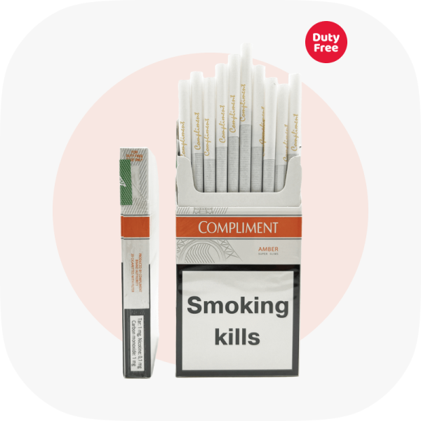 Сигареты Compliment Super Slims Yellow SS (Комплимент Суперслимс Жёлтый) — купить украинские сигареты дёшево и оптом, Duty Free — изображение 2