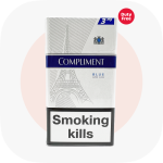 Цигарки Compliment Super Slims Blue SS (Комплімент Суперслімс Синій) — купити українські сигарети дешево та оптом, Duty Free