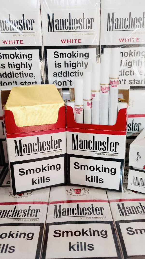 Сигареты Manchester White KS (Манчестер Белый Кинг Сайз) — купить украинские сигареты дёшево и оптом, Duty Free — изображение 2