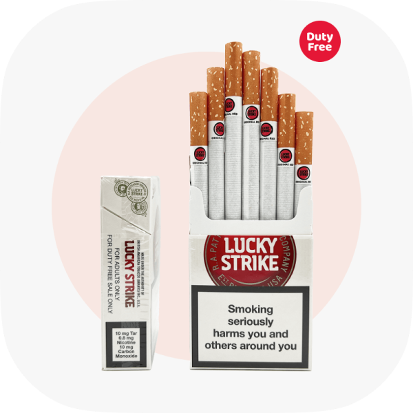 Сигареты Lucky Strike Red KS (Лаки Страйк Красный Кинг Сайз) — купить украинские сигареты дёшево и оптом, Duty Free — изображение 3
