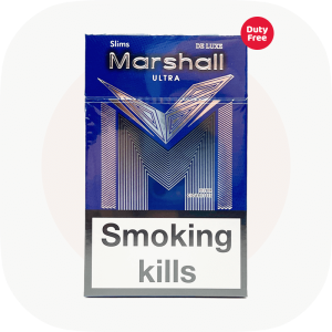 Сигареты Marshal Super Slims Blue SS (Маршал Суперслимс Синий) — купить украинские сигареты дёшево и оптом, Duty Free