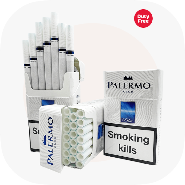 Сигареты Palermo Blue KS (Палермо Синий Кинг Сайз) — купить украинские сигареты дёшево и оптом, Duty Free — изображение 3