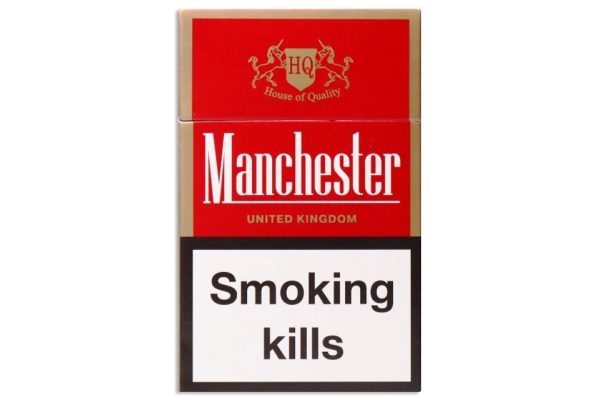 Сигареты Manchester Red KS (Манчестер Красный Кинг Сайз) — купить украинские сигареты дёшево и оптом, Duty Free