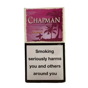 Chapman Ice Berry Superslim — сигареты с ягодной свежестью и лёгким ментоловым эффектом