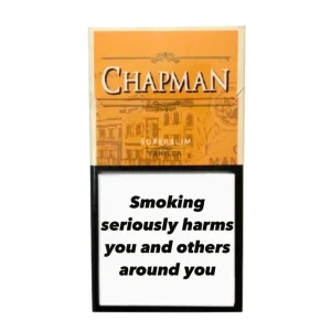 Chapman Vanilla Superslim — сигареты с нежным ароматом ванили