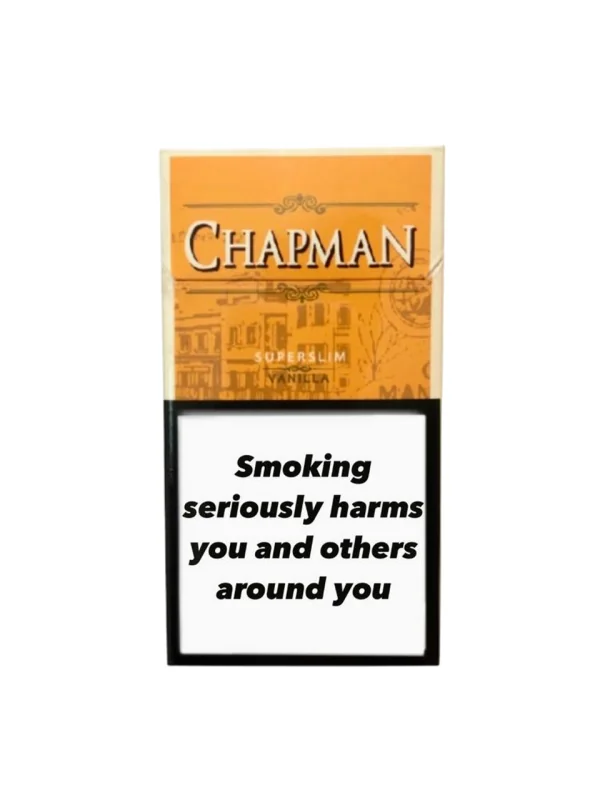 Chapman Vanilla Superslim — сигареты с нежным ароматом ванили