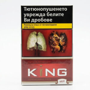 Сигареты King KS Red (Кинг Красный) купить  — классический вкус и крепость.