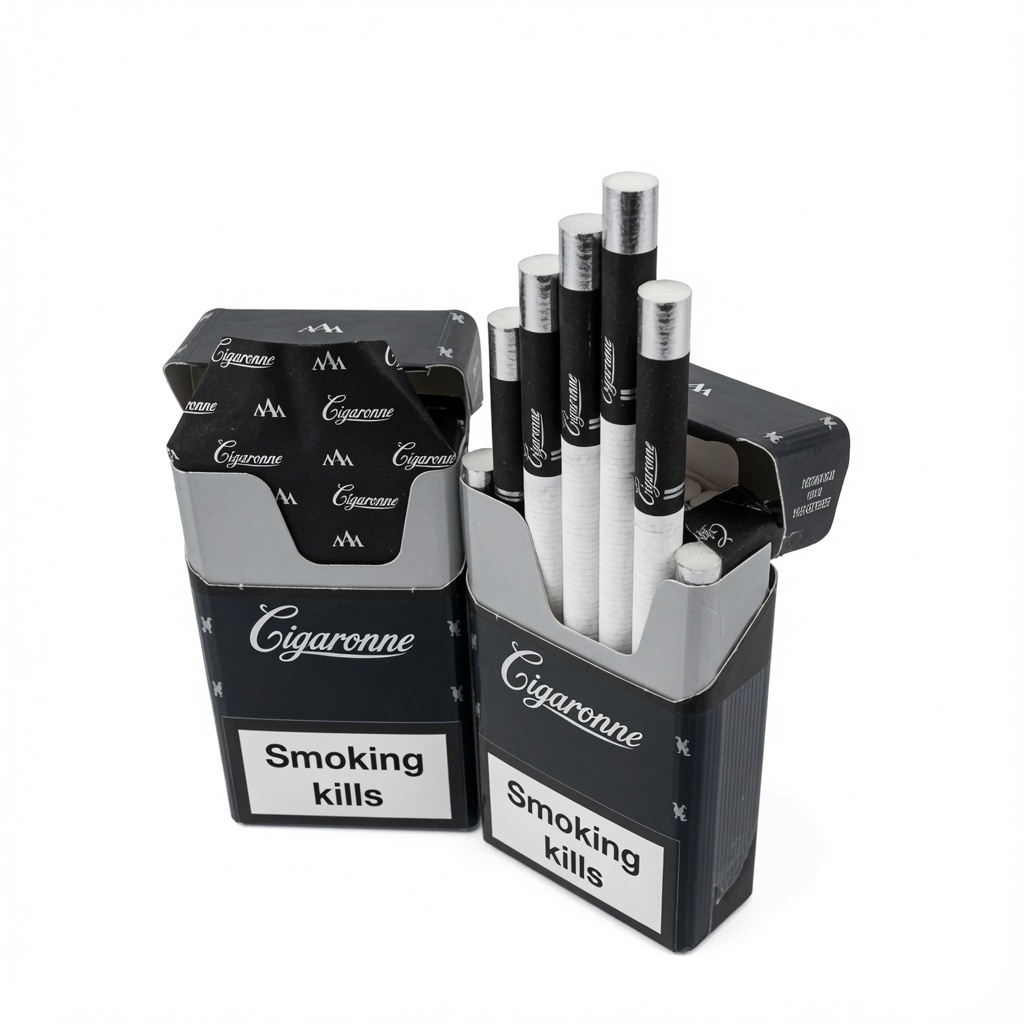 Сигареты Cigaronne Сигароне Деми Чёрный (Black) Премиум качество, купить в Киеве — изображение 2