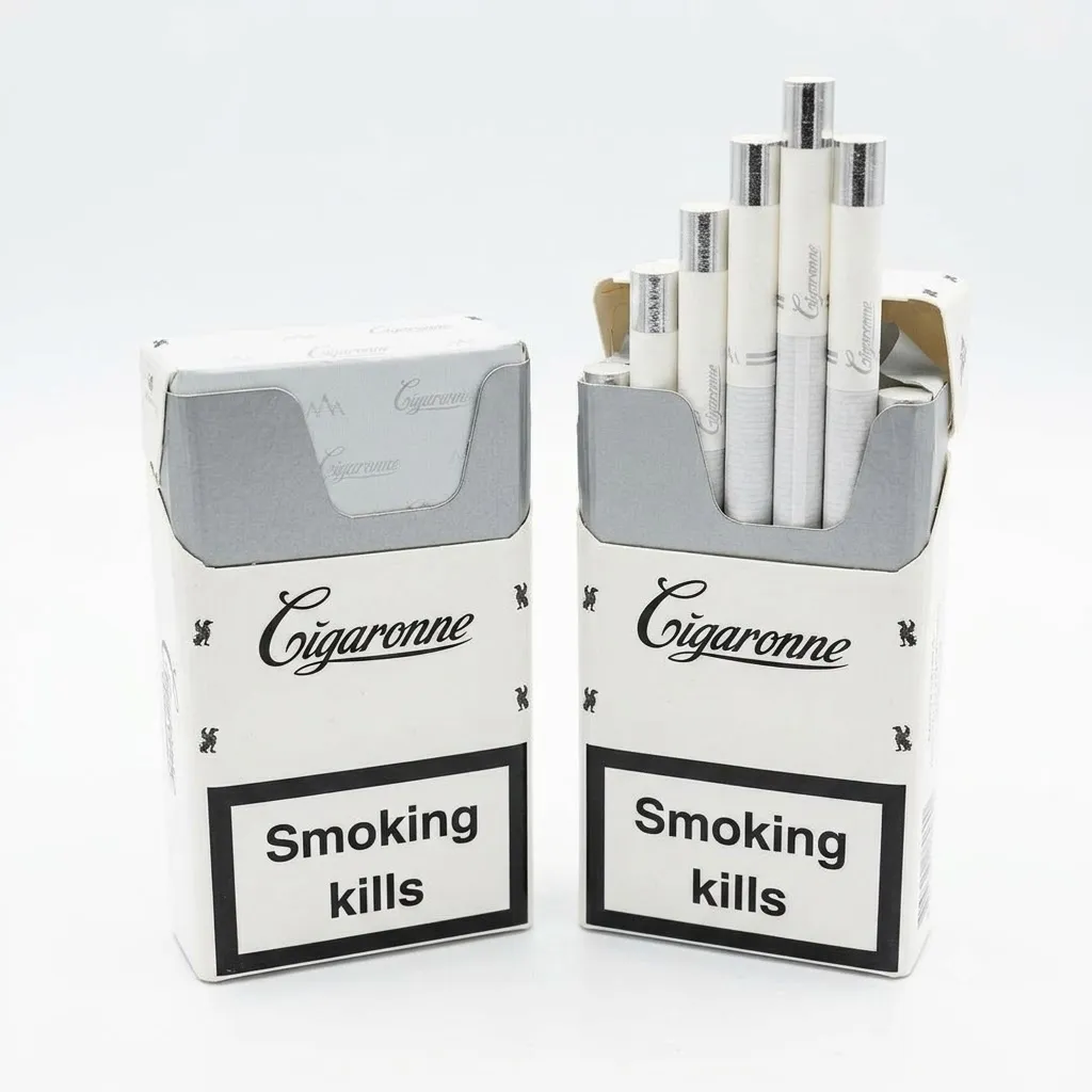 Сигареты Cigaronne Сигароне Деми Белый (White) Премиум качество, оригинал Украина — изображение 2